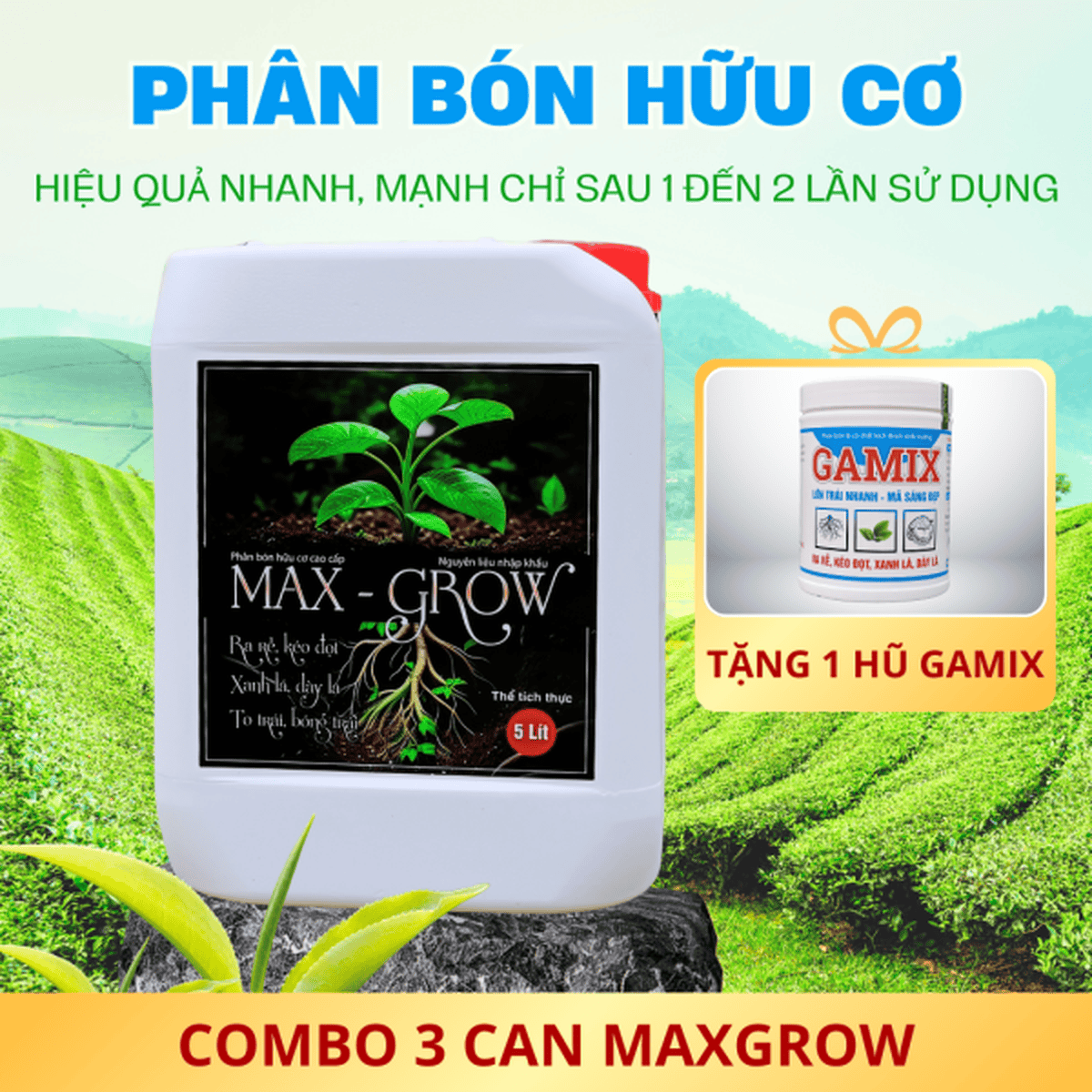 Combo 3 can MAX-GROW
