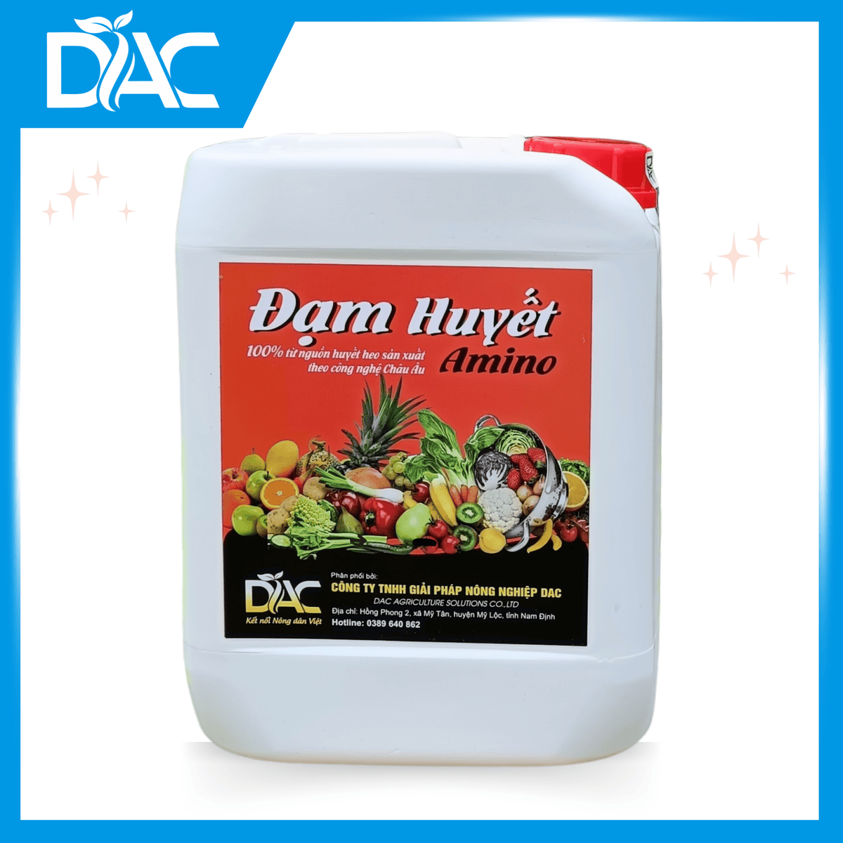 Phân Bón Hữu Cơ Đạm Huyết Amino